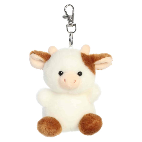 4" Caroline Brown Cow™ Clip-On