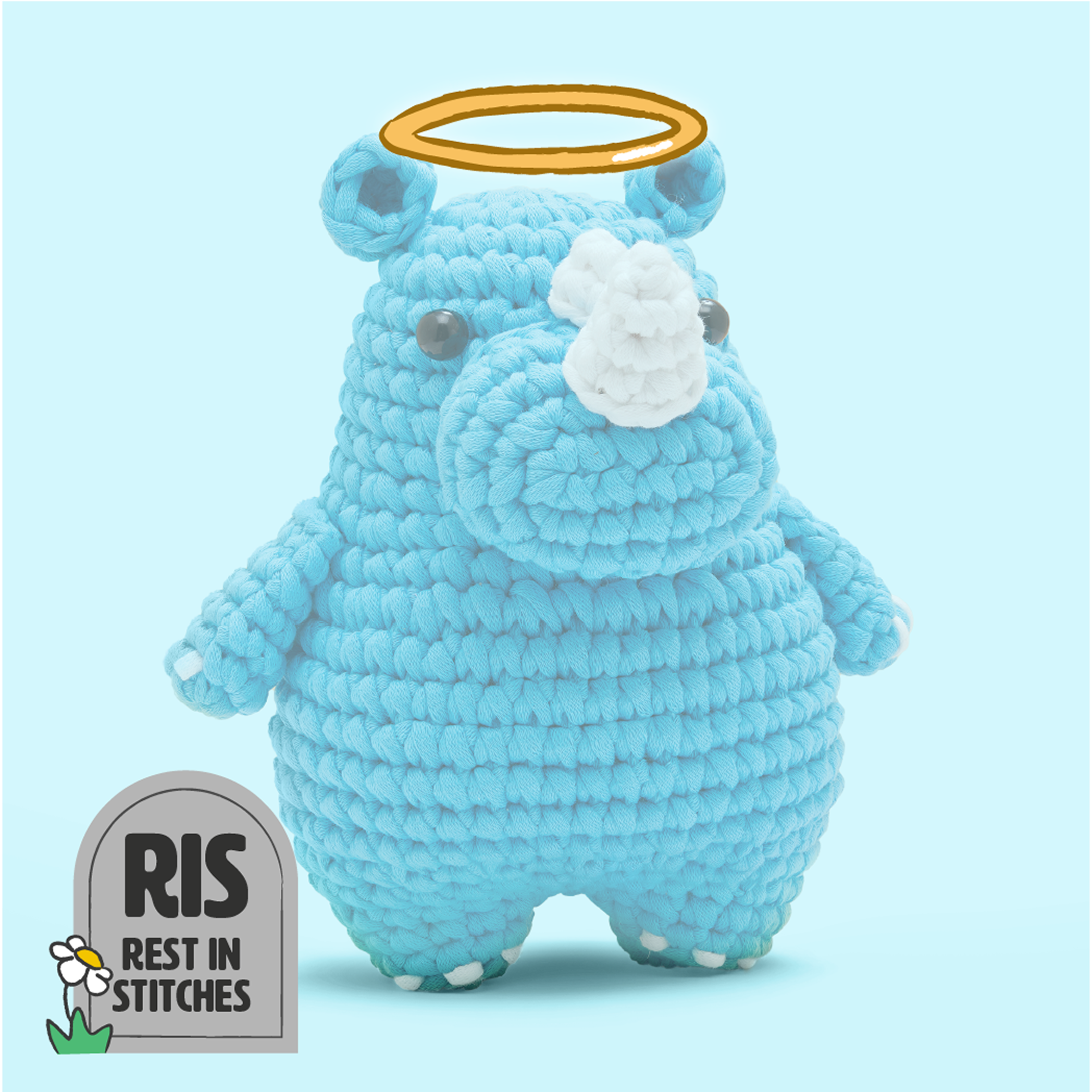 Willis the Rhino Crochet Kit