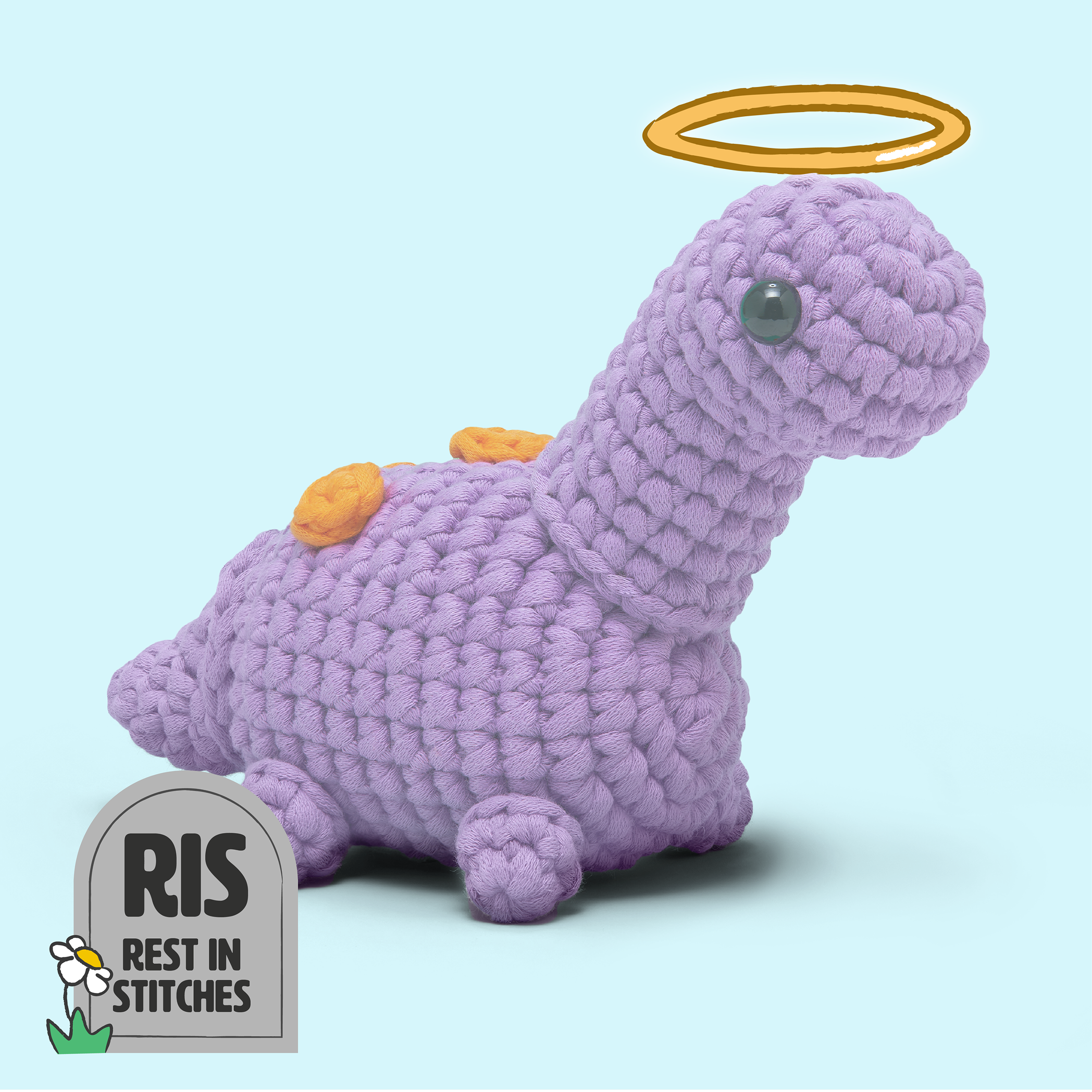 Wally the Brachiosaurus Crochet Kit